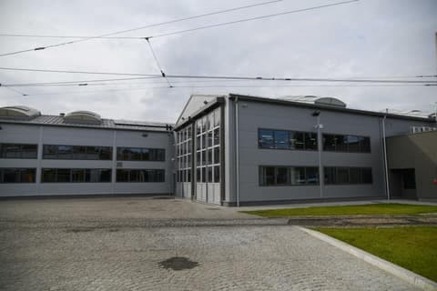 Official Opening of Tram Service Station in Nowa Huta. Krakow. 21.10.2025