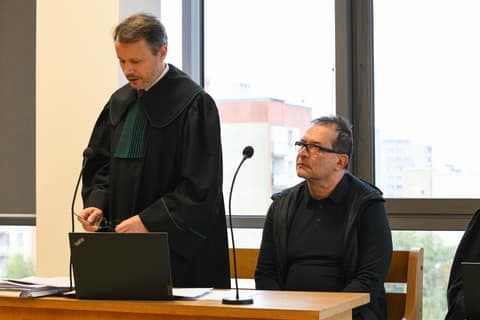 Trial of Father Jacek Stryczek, Founder of Szlachetna Paczka. Krakow. 23.11.2017