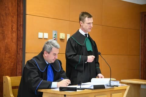 Trial of Father Jacek Stryczek, Founder of Szlachetna Paczka. Krakow. 23.11.2017