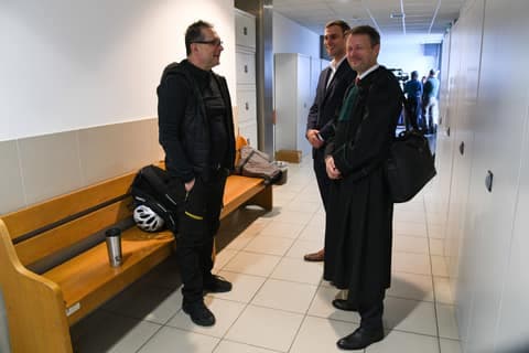 Trial of Father Jacek Stryczek, Founder of Szlachetna Paczka. Krakow. 23.11.2017