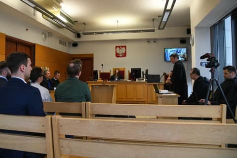 Trial of Father Jacek Stryczek, Founder of Szlachetna Paczka. Krakow. 23.11.2017