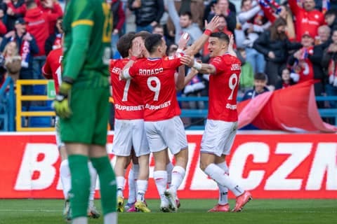 Football. Betclic I Liga. Wisla Krakow - Znicz Pruszkow. 01.03.2026