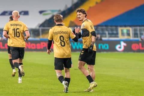 Football. Betclic I Liga. Ruch Chorzow - Polonia Warszawa. 21.02.2026