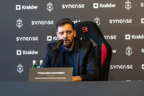Football. Henryk Reyman Municipal Stadium. Press Conference. 17.01.2026