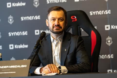Football. Henryk Reyman Municipal Stadium. Press Conference. 17.01.2026