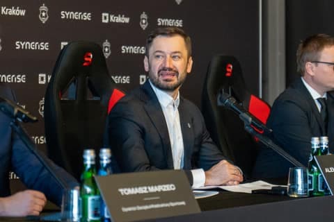 Football. Henryk Reyman Municipal Stadium. Press Conference. 17.01.2026