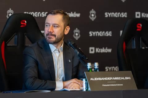 Football. Henryk Reyman Municipal Stadium. Press Conference. 17.01.2026