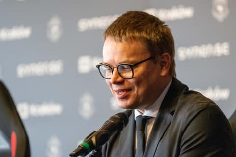 Football. Henryk Reyman Municipal Stadium. Press Conference. 17.01.2026