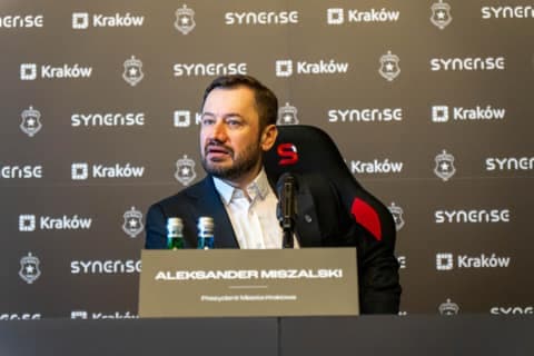 Football. Henryk Reyman Municipal Stadium. Press Conference. 17.01.2026