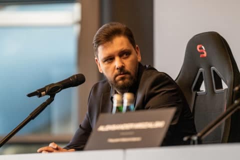 Football. Henryk Reyman Municipal Stadium. Press Conference. 17.01.2026