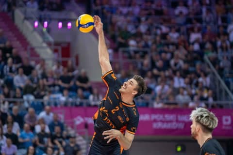 Volleyball. Tauron Puchar Polski. Jastrzebski Wegiel - Aluron CMC Warta. 13.04.2025