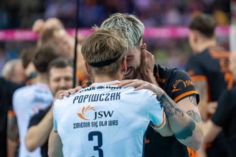 Volleyball. Tauron Puchar Polski. Jastrzebski Wegiel - Aluron CMC Warta. 13.04.2025