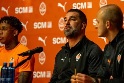 Football. Shakhtar Donetsk. Press Conference. 30.07.2025