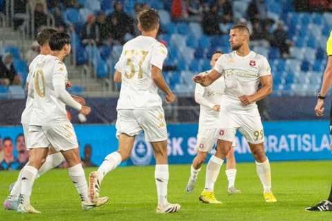 Football. Friendly Match. Slovan Bratislava - Wisla Krakow. 08.07.2025