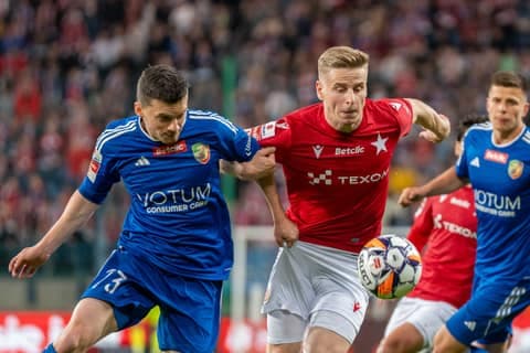 Football. Betlic 1 Liga. Wisla Krakow - Miedz Legnica. 29.05.2025