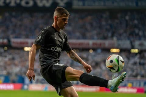 Football. PKO BP Ekstraklasa. Lech Poznan - Cracovia. 21.04.2025