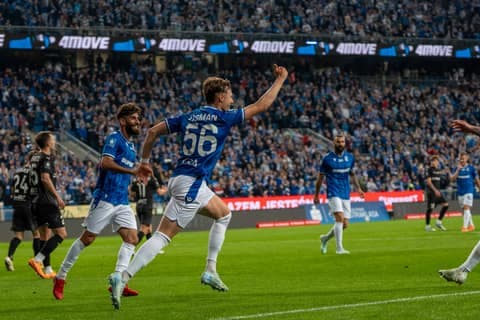 Football. PKO BP Ekstraklasa. Lech Poznan - Cracovia. 21.04.2025