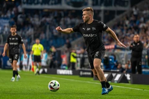 Football. PKO BP Ekstraklasa. Lech Poznan - Cracovia. 21.04.2025