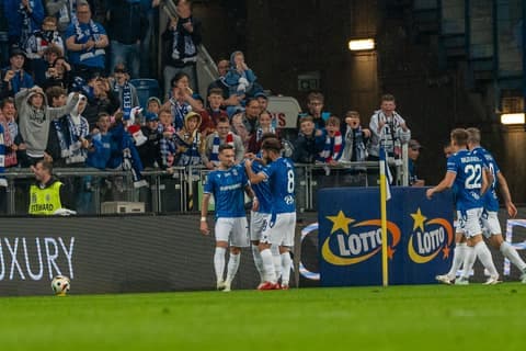 Football. PKO BP Ekstraklasa. Lech Poznan - Cracovia. 21.04.2025