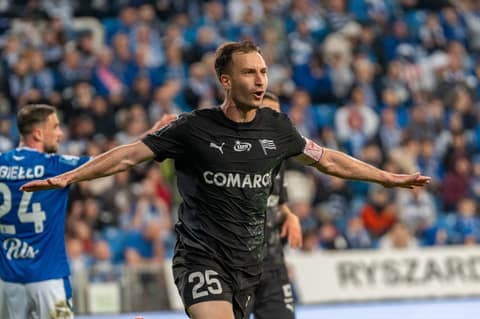Football. PKO BP Ekstraklasa. Lech Poznan - Cracovia. 21.04.2025