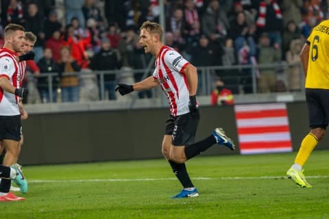 Football. PKO BP Ekstraklasa. Cracovia - GKS Katowice. 09.11.2024