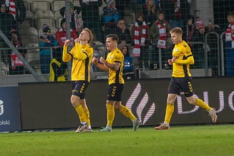 Football. PKO BP Ekstraklasa. Cracovia - GKS Katowice. 09.11.2024