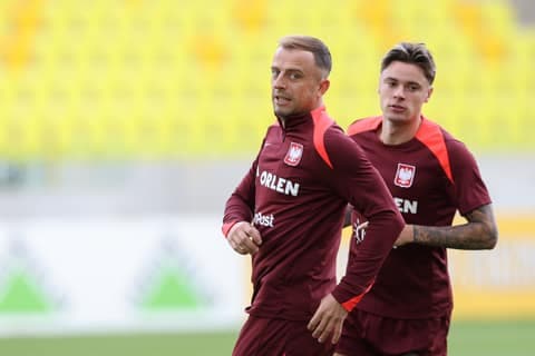 Football. Poland national team. Training. 02.09.2025