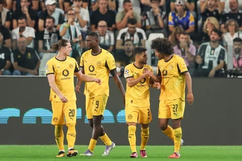 Football. UEFA Champions League. Juventus - Borussia Dortmund. 16.09.2025