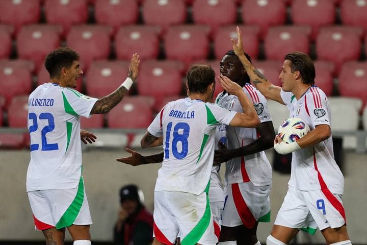 Football. World Cup Qualifiers. Israel - Italy. 08.09.2025