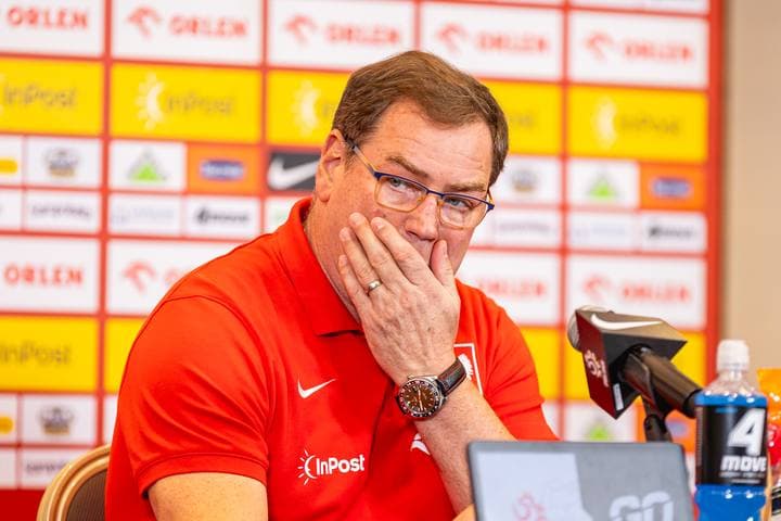 Football. Poland national team. Press Conference. 11.11.2025