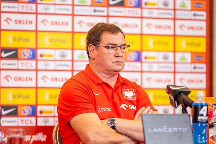 Football. Poland national team. Press Conference. 11.11.2025