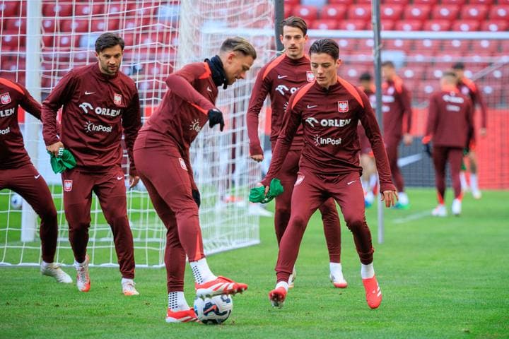 Football. Poland. Training. 19.03.2025