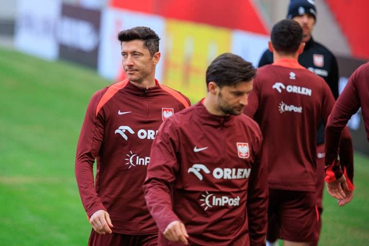 Football. Poland. Training. 19.03.2025