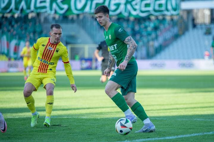 Football. PKO BP Ekstraklasa. Korona Kielce - Slask Wroclaw. 22.02.2025