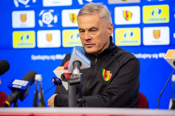 Football. PKO BP Ekstraklasa. Korona Kielce - Slask Wroclaw. 22.02.2025