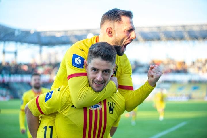 Football. PKO BP Ekstraklasa. Korona Kielce - Slask Wroclaw. 22.02.2025