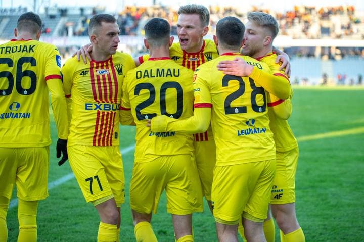 Football. PKO BP Ekstraklasa. Korona Kielce - Slask Wroclaw. 22.02.2025