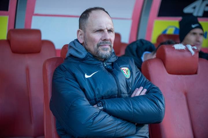 Football. PKO BP Ekstraklasa. Korona Kielce - Slask Wroclaw. 22.02.2025