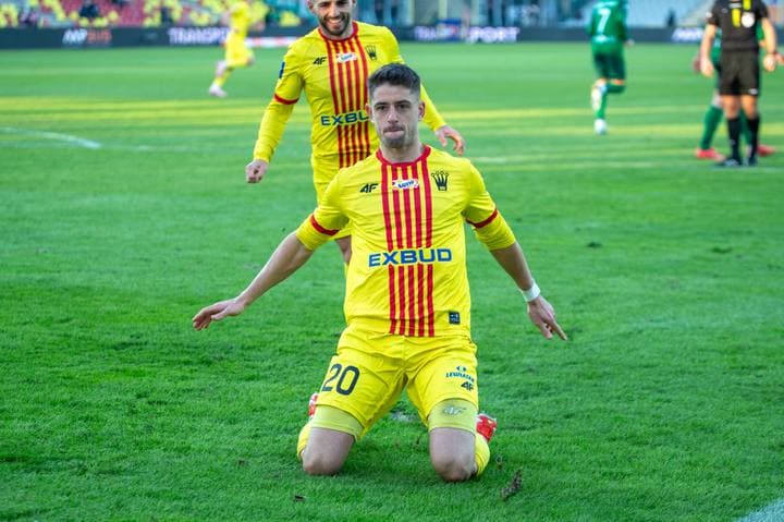 Football. PKO BP Ekstraklasa. Korona Kielce - Slask Wroclaw. 22.02.2025