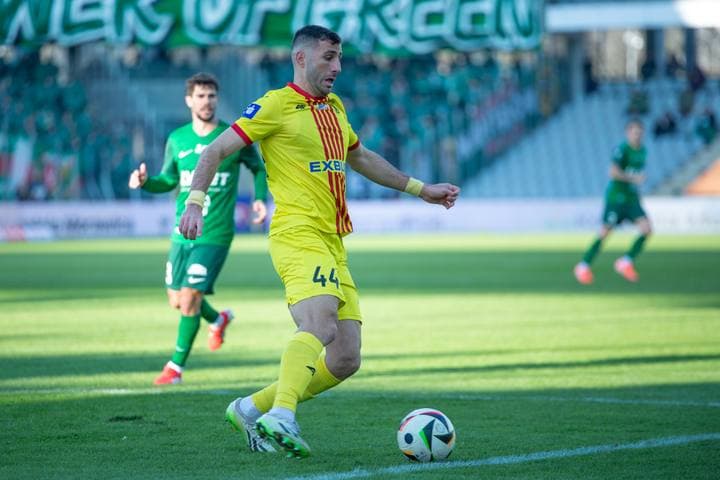 Football. PKO BP Ekstraklasa. Korona Kielce - Slask Wroclaw. 22.02.2025