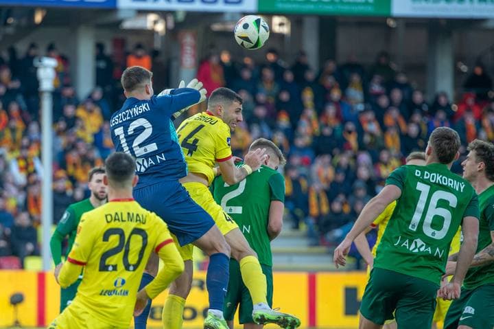 Football. PKO BP Ekstraklasa. Korona Kielce - Slask Wroclaw. 22.02.2025