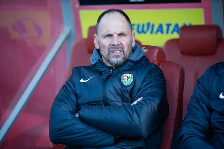 Football. PKO BP Ekstraklasa. Korona Kielce - Slask Wroclaw. 22.02.2025
