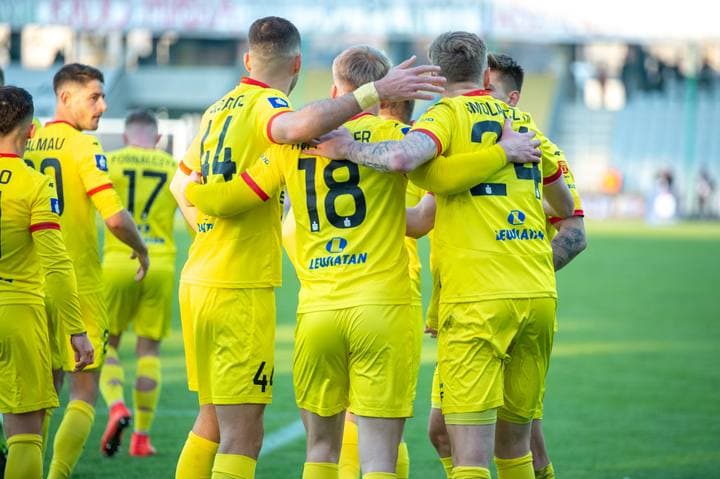 Football. PKO BP Ekstraklasa. Korona Kielce - Slask Wroclaw. 22.02.2025