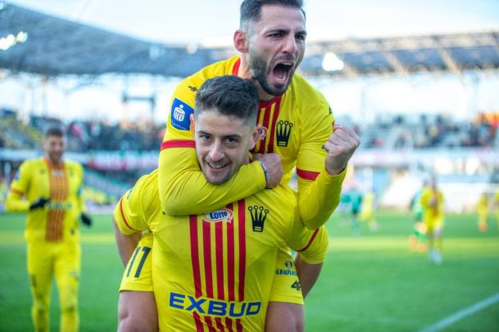 Football. PKO BP Ekstraklasa. Korona Kielce - Slask Wroclaw. 22.02.2025