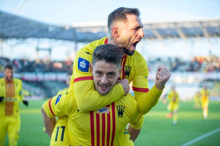 Football. PKO BP Ekstraklasa. Korona Kielce - Slask Wroclaw. 22.02.2025