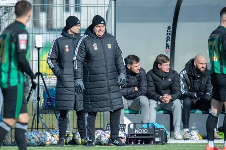 Football. Betclic 1/2 Liga. Stal Stalowa Wola - KS Wieczysta Krakow. 07.02.2025