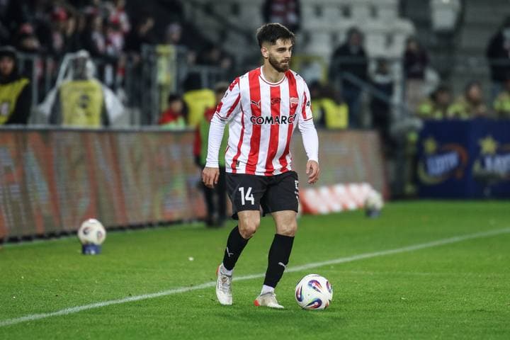 Football. PKO BP Ekstraklasa. Cracovia - KGHM Zaglebie Lubin. 03.11.2025