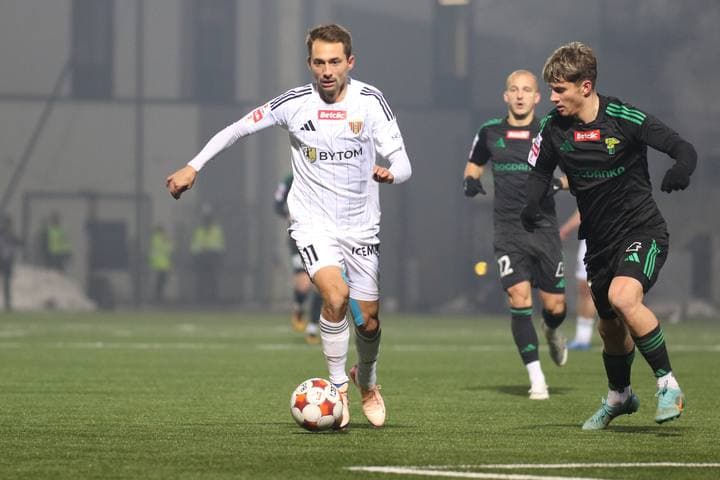 Football. Betclic I Liga. Polonia Bytom - Gornik Leczna. 28.11.2025