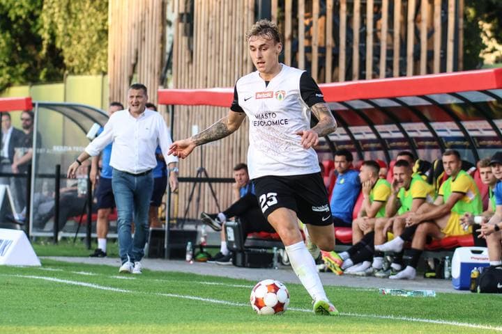 Football. Betclic 1 Liga. Puszcza Niepolomice - Wieczysta Krakow. 11.08.2025
