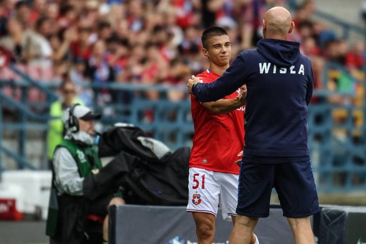 Football. Betclic 1 Liga. Wisla Krakow - LKS Lodz. 26.07.2025